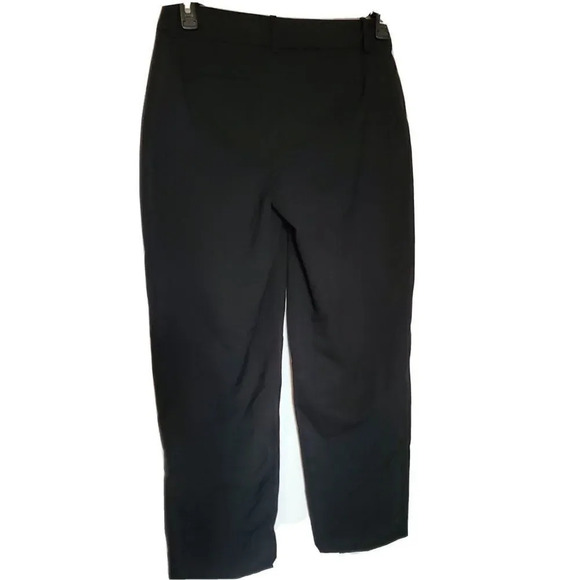A New Day Pants Womens Straight Black Size 2 Stretch career Business New - Picture 2 of 4